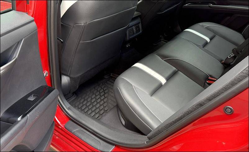 2026 2026 Toyota Camry Nightshare AWD - Rear Legroom, or Lack Thereof.