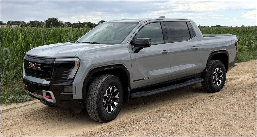 2026 gmc sierra ev at4 - exterior front