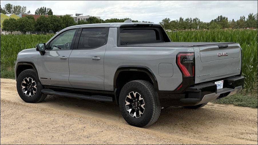 2026 gmc sierra ev at4 - exterior rear