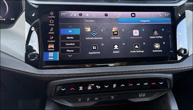 2026 jeep cherokee ltd - infotainment