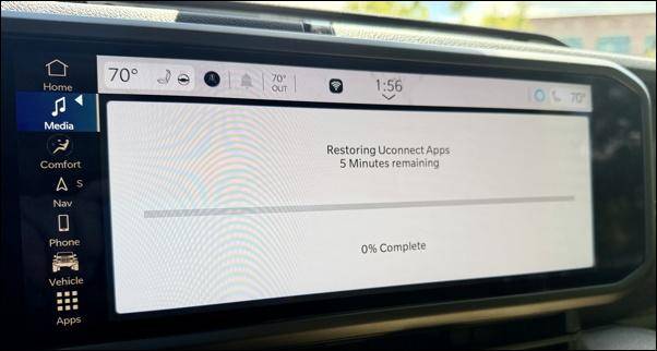 2026 jeep gladiator willys 41 Infotainment System FAIL