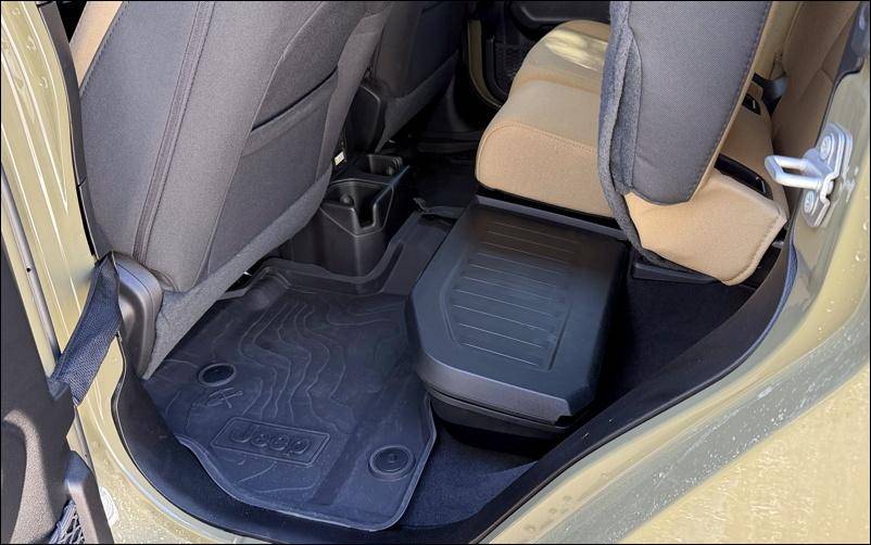 2026 jeep gladiator willys 41 Rear Seat Folded Up
