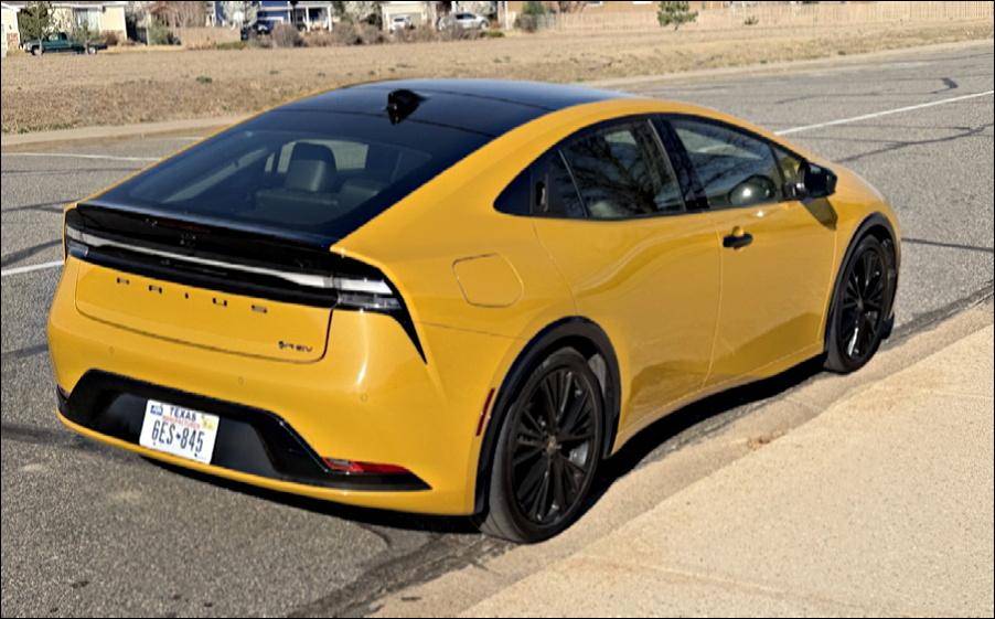 2026 Toyota Prius Nightshade PHEV: Exterior Rear