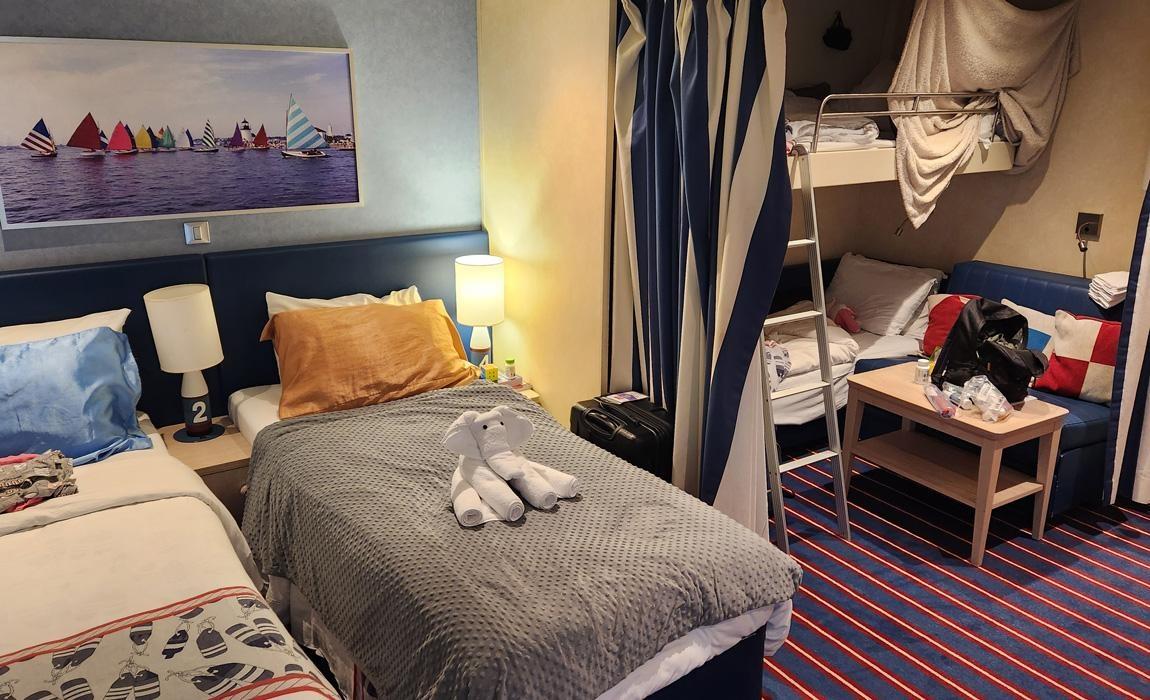 Carnival Cruise Family Harbor Suite on Carnival Vista