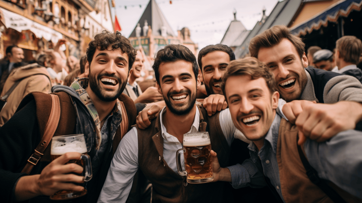 bachelor party in munich at Oktoberfest