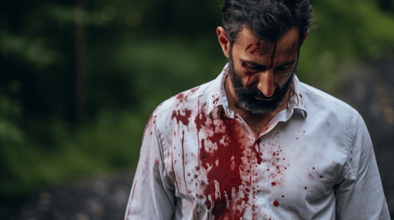 bloody shirt