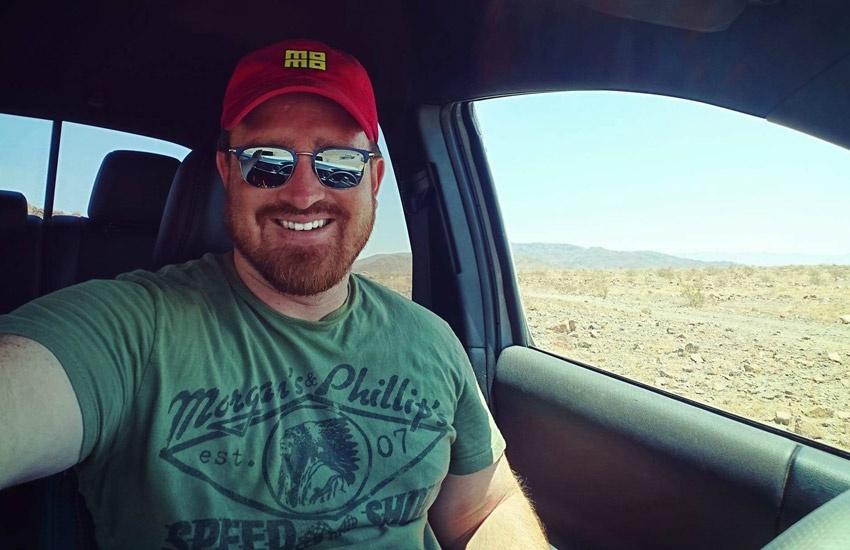 mike satterfield in the desert trd pro trip