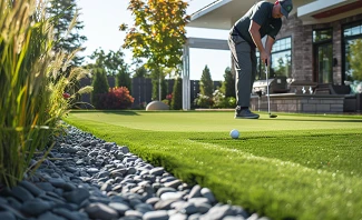 home golf course